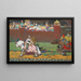 Croisés - Wassily Kandinsky — indrammet kunstværk på væggen