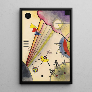 Wassily Kandinsky - Deutliche Verbindung Clear Connection.webp