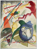 billedprojekt med en hvid kant I - Wassily Kandinsky — visning af kunstværket