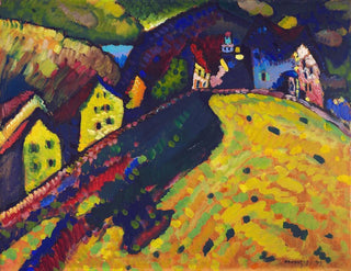 Wassily Kandinsky - Houses at Murnau.webp