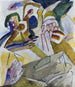 Improvisation 18 med gravsten - Wassily Kandinsky — visning af kunstværket