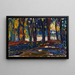 i Saint-Cloud-parken efterår II - Wassily Kandinsky — indrammet kunstværk på væggen