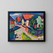 Murnau - Wassily Kandinsky — indrammet kunstværk på væggen