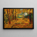 Parc de Saint-Cloud Efterår I - Wassily Kandinsky — indrammet kunstværk på væggen