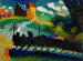 Jernbane nær Murnau - Wassily Kandinsky — visning af kunstværket