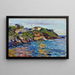 Baie de Rapallo - Wassily Kandinsky — indrammet kunstværk på væggen