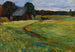 Landskab russisk - Wassily Kandinsky — visning af kunstværket