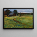Landskab russisk - Wassily Kandinsky — indrammet kunstværk på væggen