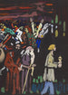 Studie over panik - Wassily Kandinsky — indrammet kunstværk på væggen