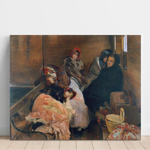 Reproduktion af maleriet White Slave Trade - Joaquín Sorolla