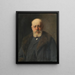 La vie du Dr Thaddäus - Wilhelm A. Vita — indrammet kunstværk på væggen