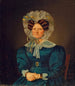 Portrait af Mette Sophie Fuglsang, kunstnerens tante - Wilhelm Bendz — visning af kunstværket
