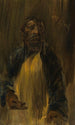 En tigger - Wilhelm Busch — visning af kunstværket