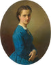 Portrait af Hermine Krebs - Wilhelm Dürr — visning af kunstværket