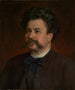 Portrait af maleren Albert Obermüller - Wilhelm Füssli — visning af kunstværket