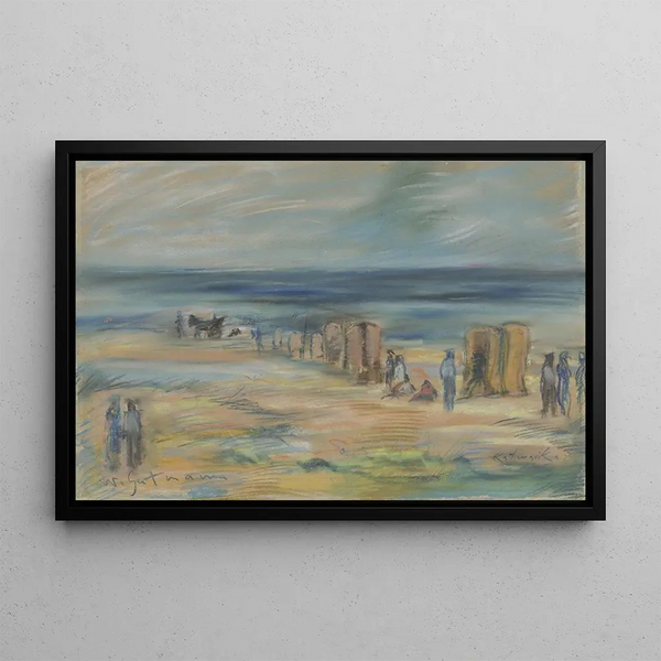 Wilhelm Gutmann - Beach in Katwijk.webp