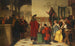 Albrecht Dürer er besøgt af kejser Maximilian i arbejde - Wilhelm Koller — visning af kunstværket