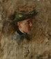 Tête de fille - Wilhelm Leibl — visning af kunstværket