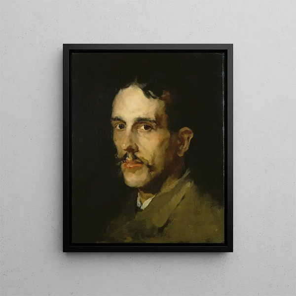 Wilhelm Leibl - Portrait of the Painter Louis Eysen.webp