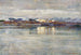 Ambiance hivernale au lac de Zurich - Wilhelm Ludwig Lehmann — visning af kunstværket