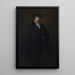 Le maler Constantin Hansen - Wilhelm Marstrand — indrammet kunstværk på væggen