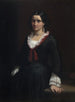 Portrait af Mademoiselle Vilhelmine Ville Hage senere Madame Heise 1838-1912 - Wilhelm Marstrand — visning af kunstværket