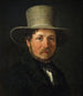 Le maler Christen Købke - Wilhelm Marstrand — visning af kunstværket