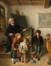 La cruche cassée - Wilhelm Schütze — visning af kunstværket
