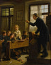 Le maître d'école - Wilhelm Schütze — visning af kunstværket