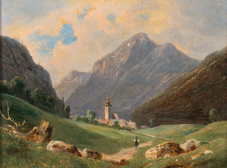 Wilhelm Steinfeld - A View of Tyrol.webp
