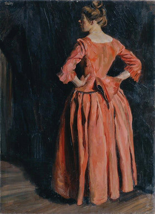 Wilhelm Thny - Damenbildnis.webp