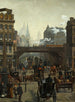 Ludgate Hill, London - Wilhelm Trübner — visning af kunstværket