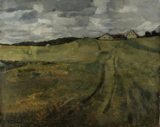 Wilhelm Trbner - Stubble Field with Ascending Path near Wessling.webp