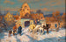 Diligence en hiver - Wilhelm Velten — visning af kunstværket