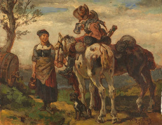 Le tronc de selle - Wilhelm von Diez — visning af kunstværket