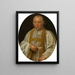Priest Jean Jacques De Brandt - Willem Jacob Herreyns — indrammet kunstværk på væggen