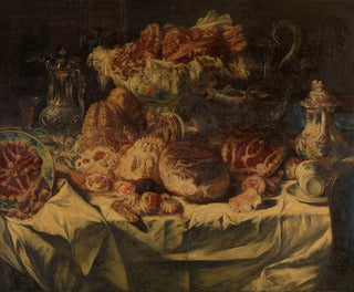 Willem Linnig the Younger - Still Life with Pastries.webp