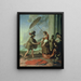 Thésée og Ariane - Willem Strijcker — indrammet kunstværk på væggen