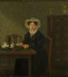 Portrait af en kvinde - Willem Uppink — visning af kunstværket