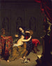 Joseph og Putiphar's hustru - Willem van Mieris — visning af kunstværket