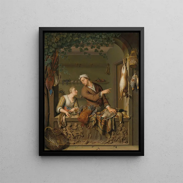 Willem Van Mieris - The Poultry Seller.webp
