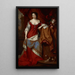 Dronning Anne, da hun var prinsesse af Danmark 1665 1714 - Willem Wissing — indrammet kunstværk på væggen