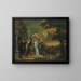 La Visitation - Willem van Herp — indrammet kunstværk på væggen