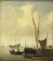 En havn - Willem van de Velde den Yngre — visning af kunstværket