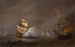 Bataille Navale des Guerres Anglo-Néerlandaises - Willem van de Velde le Jeune — visning af kunstværket