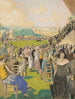 Les Courses à Chantilly – William Albert Ablett — visning af kunstværket