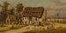 en hytte scene, vaskedag - William Aiken Walker — visning af kunstværket