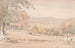 Vue depuis Stokenchurch Hill, Buckinghamshire - William Alfred Delamotte — visning af kunstværket