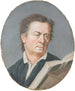 Portræt af en mand, der læser - William Berczy — visning af kunstværket