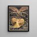 Le Grand Dragon Rouge et la Femme vêtue de Soleil - William Blake — indrammet kunstværk på væggen